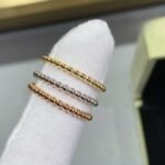 Van Cleef and Arpels Perlée pearls of gold ring small model - Image 6