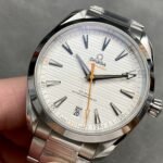 Omega Seamaster Aqua Terra 150M 41mm Steel On Steel White Dial - Image 2