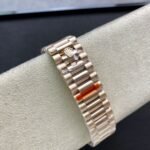 Rolex Daydate 40 mm President Fluted Bezel Chocolate Dial 228235 - Image 10
