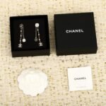 CHANEL CC Star Pearl earrings - Image 5