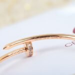 CARTIER Juste un Clou hoop earrings large model diamonds - Image 3
