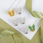 Van Cleef and Arpels Two Butterfly earrings - Image 7