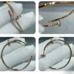 CARTIER Juste un Clou hoop earrings large model paved - Image 3