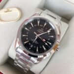 Omega Seamaster Aqua Terra 150M GMT 43mm Steel On Steel Black Dial - Image 4