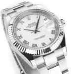 [Super Clone] Rolex Datejust 36 mm Oyster Fluted Bezel White Dial 126234 - Image 4