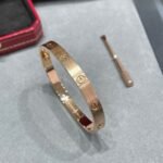 CARTIER LOVE bracelet classic model brushed - Image 2