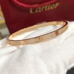 CARTIER LOVE bracelet small model paved - Image 2