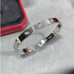 CARTIER LOVE bracelet classic model 10 diamonds - Image 2