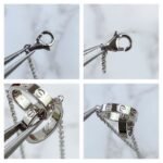 CARTIER LOVE bracelet on chain - Image 3