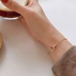 CARTIER LOVE bracelet on chain half-paved - Image 3