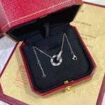 CARTIER LOVE bracelet on chain paved - Image 2