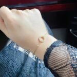 CARTIER LOVE bracelet on chain 2 diamonds - Image 3
