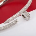 CARTIER Juste un Clou bracelet classic model half-paved - Image 4