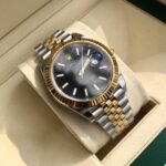[Super Clone] Rolex Datejust 41 mm Jubilee Fluted Bezel Bright black Dial 126333 - Image 2