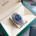 [Super Clone] Rolex Datejust 41 mm Jubilee Fluted Bezel Bright blue Dial 126334 - Image 4