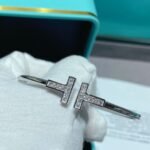 Tiffany and Co TIFFANY T Diamond Wire Bracelet - Image 2