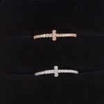 Tiffany and Co TIFFANY T Diamond Wire Band Ring - Image 5