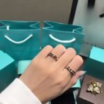 Tiffany and Co TIFFANY T Narrow Pavé Diamond Ring - Image 6