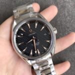 Omega Seamaster Aqua Terra 150M 41mm Steel On Steel Black Dial - Image 3