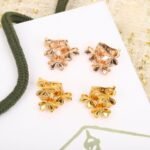 Van Cleef and Arpels Frivole earrings 3 flowers mini model - Image 4