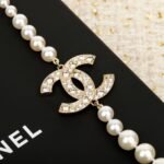 CHANEL 25P CC Pearl Necklace - Image 3