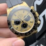 Rolex Cosmograph Daytona 40 mm Oysterflex Black Bezel Golden black counter rings Dial 126518LN - Image 3