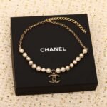 CHANEL CC Pearl Necklace - Image 2