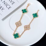 Van Cleef and Arpels Vintage Alhambra bracelet 5 motifs - Image 6