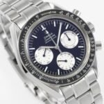Omega Speedmaster Reduced 39mm Steel On Steel Blue Dial - Image 3
