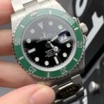 [Super Clone] Rolex Submariner Date 41 mm Oyster Green ceramic Bezel Bright black Dial 126610LV - Image 2