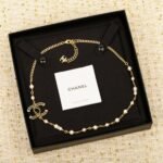 CHANEL CC Pearl Chocker Necklace - Image 6