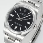 Rolex Oyster Perpetual 41 mm Oyster Trapeze Bezel Black Dial 134300 - Image 3
