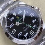 Rolex Air King 40 mm Oyster Trapeze Bezel Black Dial 126900 - Image 4