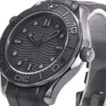 Omega Seamaster Diver 300M 44mm Black Ceramic On Rubber Strap Black Dial - Image 2