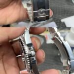 [Super Clone] Rolex GMT Master II 40 mm Oyster Gray and black Bezel Black Dial 126710GRNR - Image 3