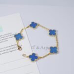 Van Cleef and Arpels Vintage Alhambra bracelet 5 motifs - Image 2