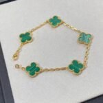 Van Cleef and Arpels Vintage Alhambra bracelet 5 motifs - Image 2
