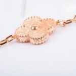 Van Cleef and Arpels Vintage Alhambra bracelet 5 motifs - Image 3