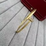 CARTIER Juste un Clou bracelet small model reverse set diamonds - Image 2