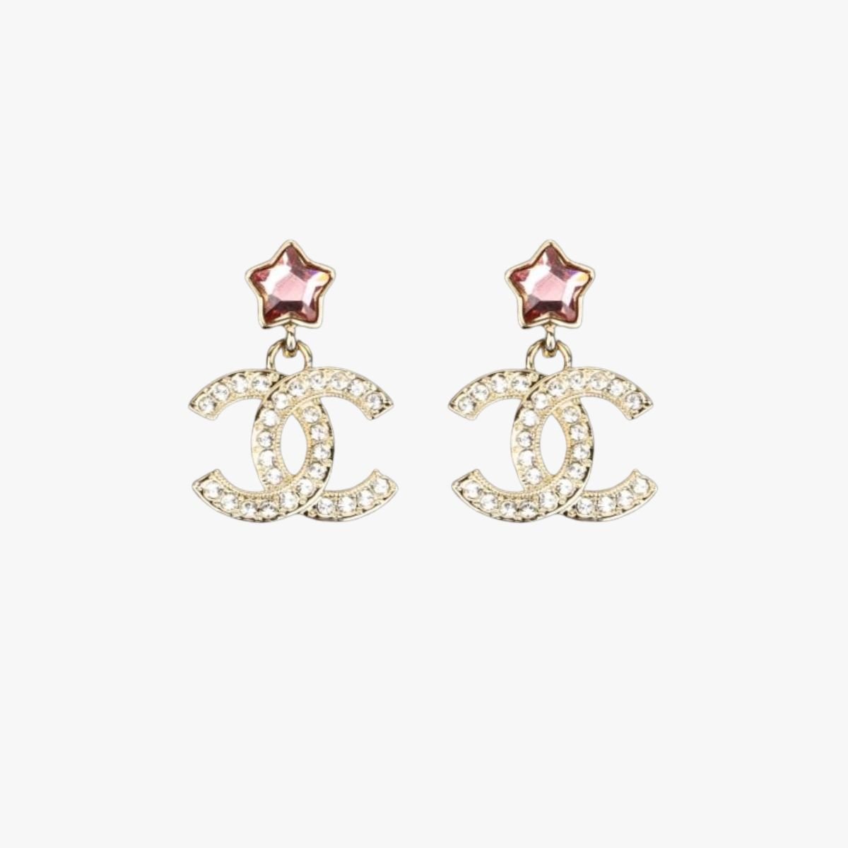 25-1-1.jpg CHANEL CC Star earrings - Image 1
