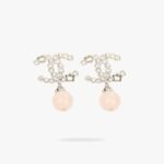 CHANEL CC Pearl earrings