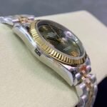 Rolex Datejust 36 mm Jubilee Fluted Bezel Olive green Dial - Image 5