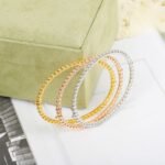 Van Cleef and Arpels Perlée pearls of gold bracelet medium model - Image 3