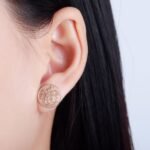 HERMES Hermès Ex-Libris earrings, very small model - Image 5