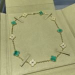 Van Cleef and Arpels Vintage Alhambra necklace 10 motifs - Image 4