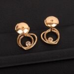HERMES Vertige Cœur earrings - Image 4