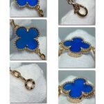 Van Cleef and Arpels Vintage Alhambra necklace 10 motifs - Image 3