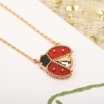 Van Cleef and Arpels Lucky Spring pendant open wings ladybug - Image 6