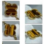 Van Cleef and Arpels Vintage Alhambra necklace 10 motifs - Image 3