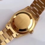 Rolex Daydate 36 mm President Fluted Bezel Champagne colour set with diamonds Dial 128238 - Image 6